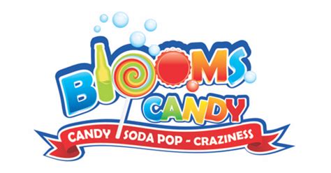 The candy that is shown here on our website is just a small sampling of what we have available in our retail store. . Blooms candy soda pop shop